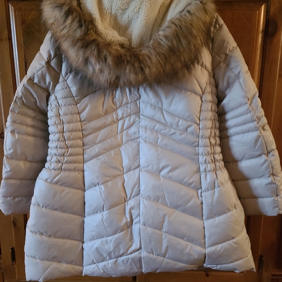 Laundry by Shelly Segal winter jacket off white. Size 2XL - Picture 3 of 3